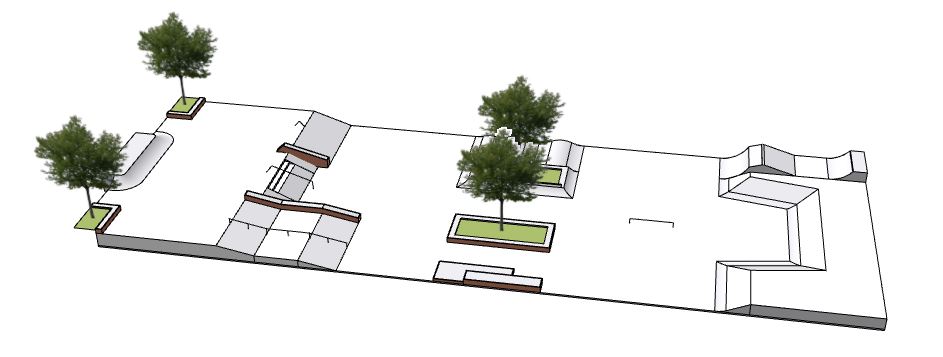 SKATEPARK MONTAUBAN Avant-projet skatepark béton